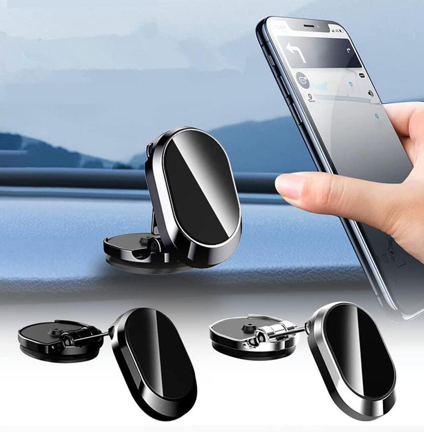 Magnet Magnet Mount Mobile Cell Phone Stand Suporte GPS para iPhone 14 13 12 Xiaomi Huawei Samsung S21 S20 360 graus