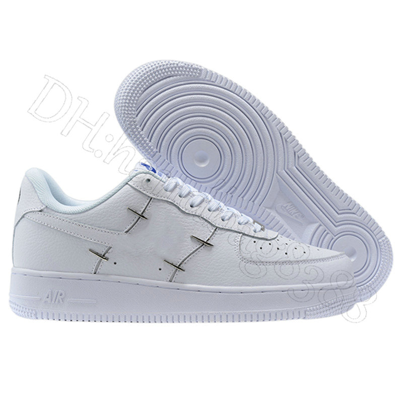 Air Sports sneaker chaussures course à pied Roller Tennis coureur basket-ball entraînement marche Forces 1 deuxième couche peau de vache chaussures de haute qualité FEMMES HOMMES EURO 36-45 AF1X105