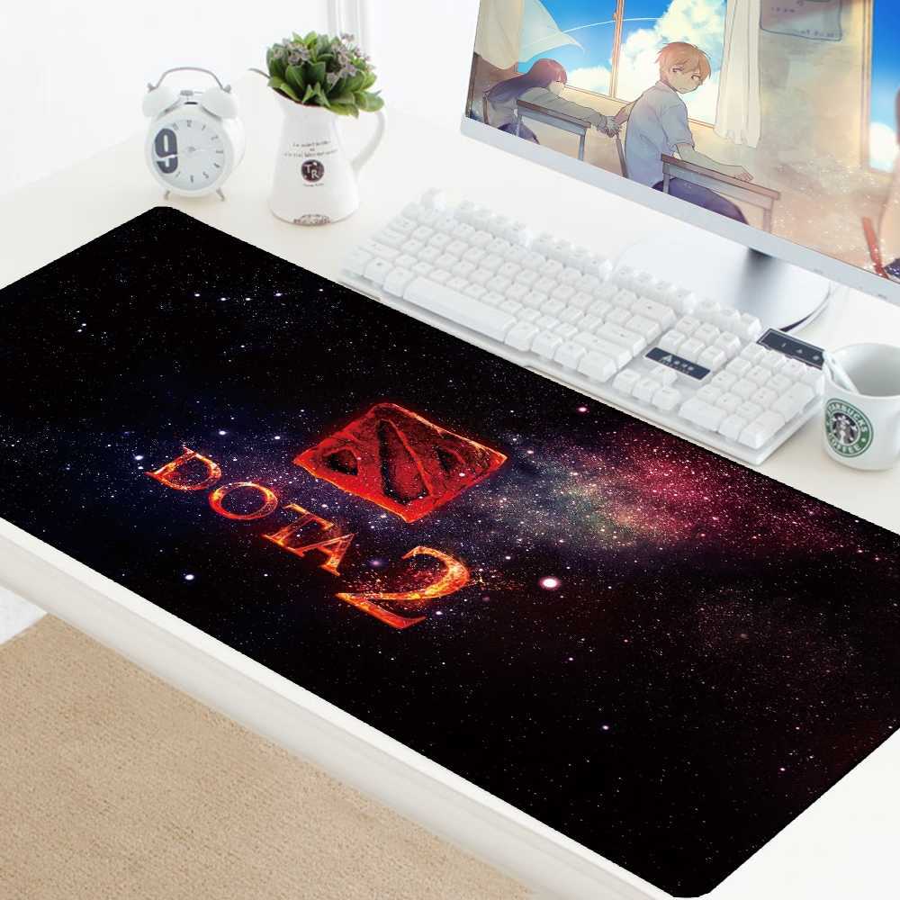 Tappetini mouse Poggiapolsi DOTA 2 Tappetino mouse da gioco DOTA XL Tappetino mouse grande Bordo di bloccaggio Laptop in gomma DOTA2 Computer Gamer Tastiera da gioco Tappetini mouse Pad W221011