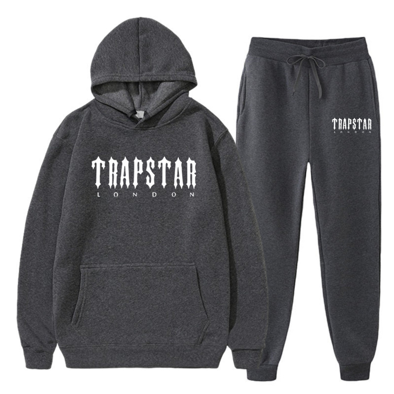 Mens Trailtsits Trapstar London Erkek Trailsuit Casual Treatsuit Hoodie ve Pantolon Twopiece hip hop moda jogger kış 221010