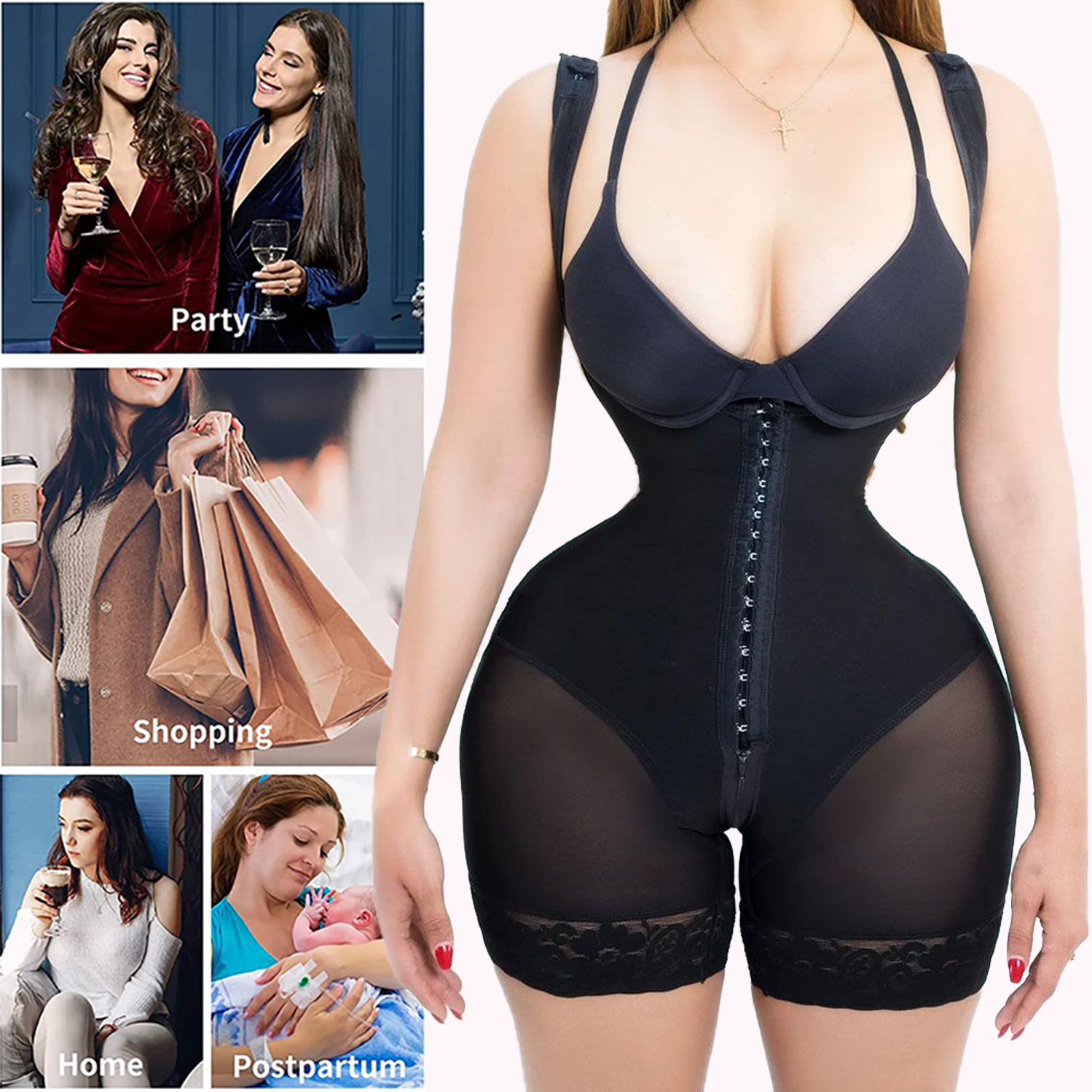 Vita Tummy Shaper Alta compressione Clessidra Fgure Skims Shapers Shapewear Sexy Charming Curves Trainer Butt Lifter Corsetto Fajas Colombianas 221011