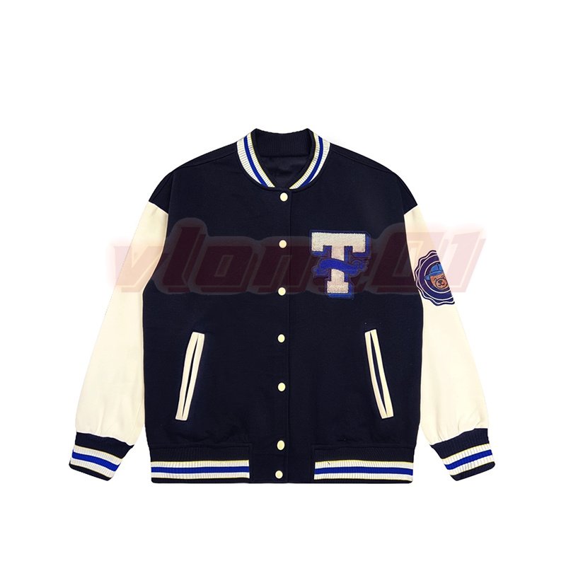 Designer De Luxe Femmes Hommes Vestes Femmes Mode Patch Brodé Baseball Uniforme Couples Automne Baseball Veste Manteaux Taille Asiatique M-XL