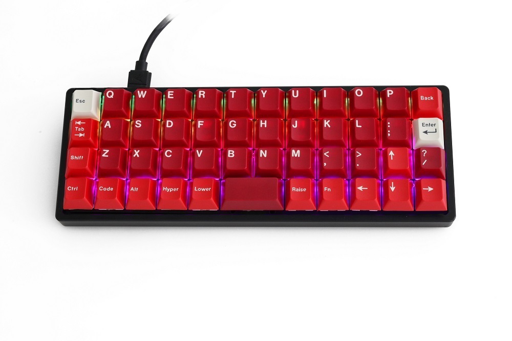 Keyboard Mouse Combos bm40rgb bm40 rgb 40 swappable Mechanical Keyboard PCB programmed qmk firmware rgb switch underglow type c planck 221011