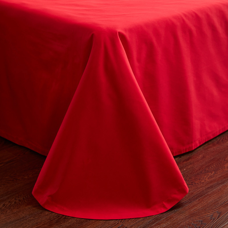 Set di biancheria da letto Highend Red Luxury Gold Phoenix Loong Fiori Ricamo Cinese Wedding Set biancheria da letto in cotone Copripiumino Lenzuolo Federa 221010