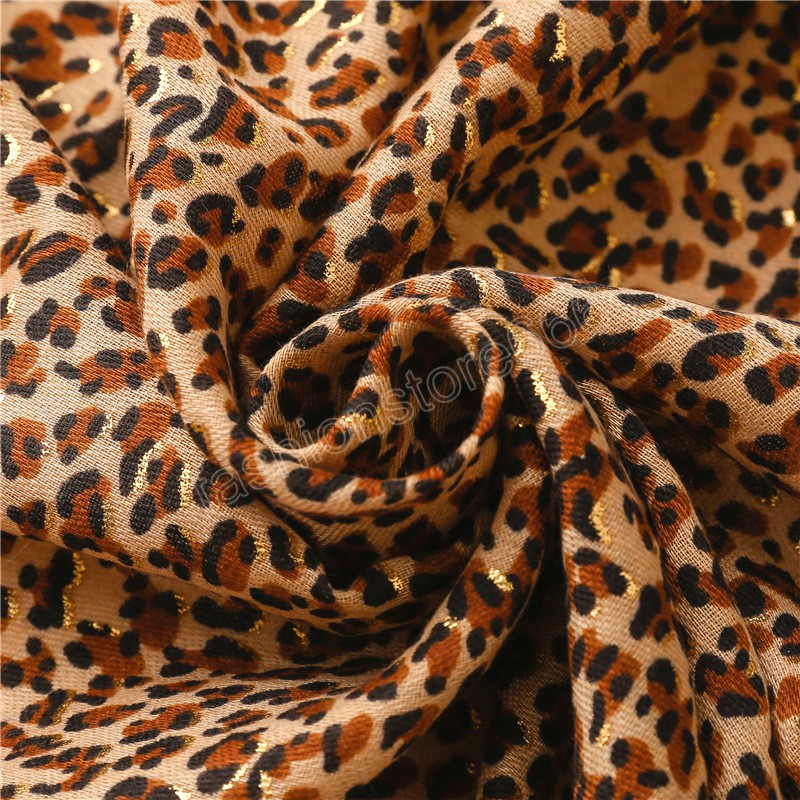 Moda donna Hijab Leopard Dot Frangia Viscosa Scialle Sciarpa Autunno Inverno Avvolgere Pashmina Stola Bufanda Musulmano Hijab