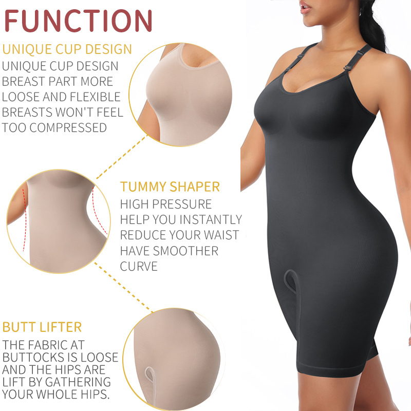 Taille Tummy Shaper Body Shapewear Femmes Contrôle complet du corps Minceur Gaine Butt Lifter Push Up Cuisse Plus Mince Abdomen Corset 221011