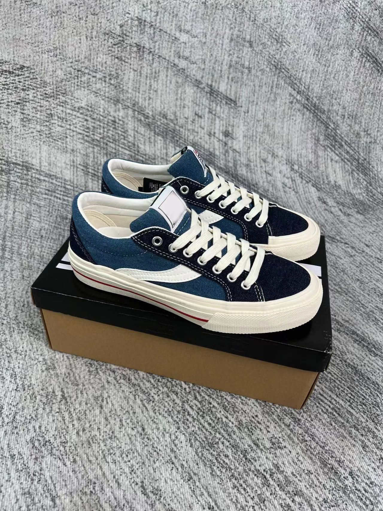 Designer Vision Series Skate Shoes para homem e mulher marca original e material de alta qualidade o desgaste muito confortável com tamanho 35-44