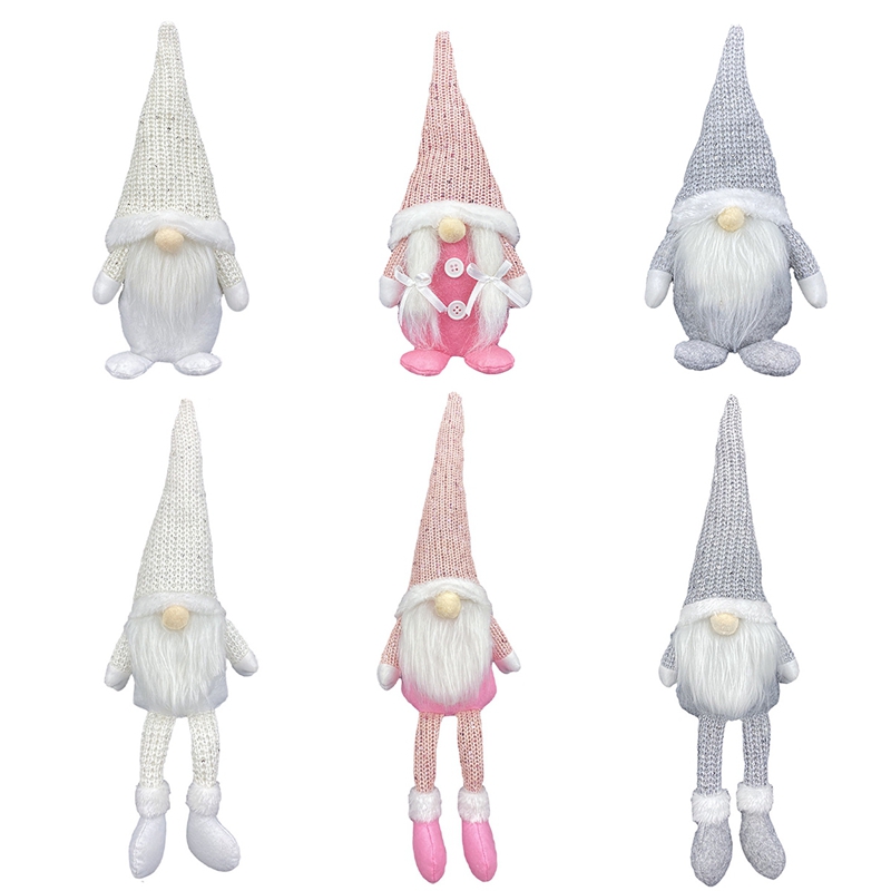 Gnome Christmas Faceless Doll Buon albero di Natale Decorazioni pendenti la casa Ornamento appeso Natale Navidad Natal Capodanno 2023