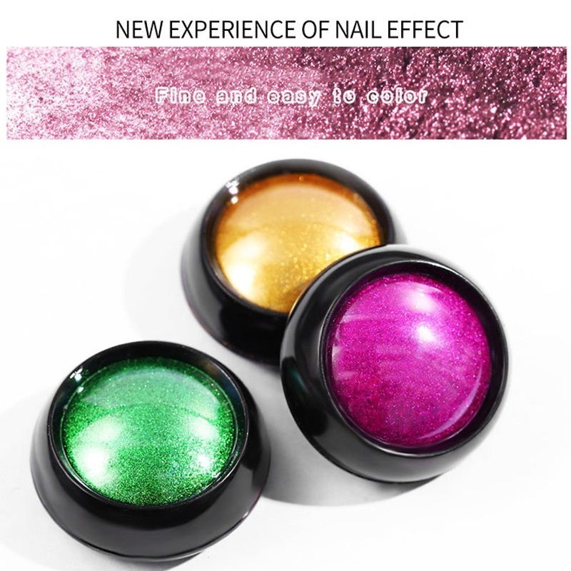 Nagelglitter florvida 12 stks set magische spiegel poeder kunst pigment pigment chroom stof wrijven op s ontwerp voor manicure holografische mcb 221027