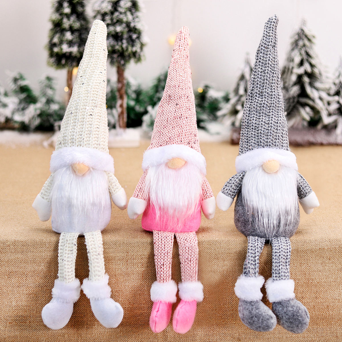 Gnome Christmas Faceless Doll Buon albero di Natale Decorazioni pendenti la casa Ornamento appeso Natale Navidad Natal Capodanno 2023