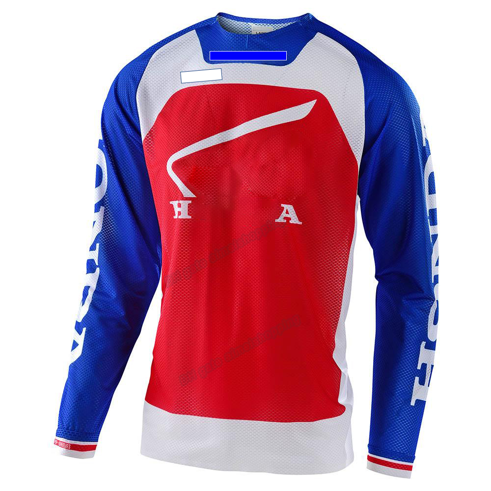 Abbigliamento da uomo in discesa motociclette Abbigliamento Maglia da corsa sportiva da cross country Maglione da ciclismo all'aperto La stessa personalizzazione dello stile