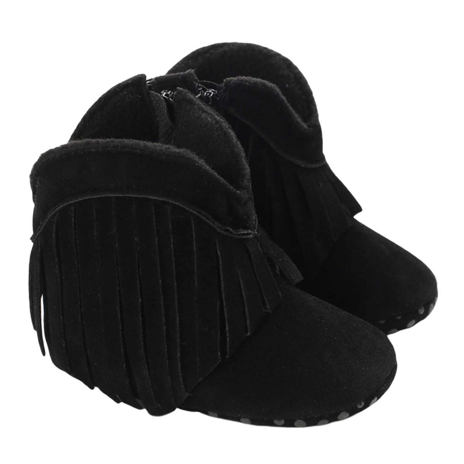 Bottes Enfant Chaussures Nouveau-nés Prewalkers Pour Unisexe Bébé Garçons Filles Hiver Garder Au Chaud Mocassins Gland Chaussures Baskets Y2210