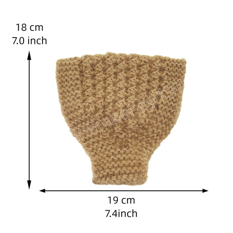 Bandeaux tricotés Crochet laine tricot tête Wrap femmes chapeaux doux Turban élastique bande de cheveux couleur unie Femme cheveux accessoires