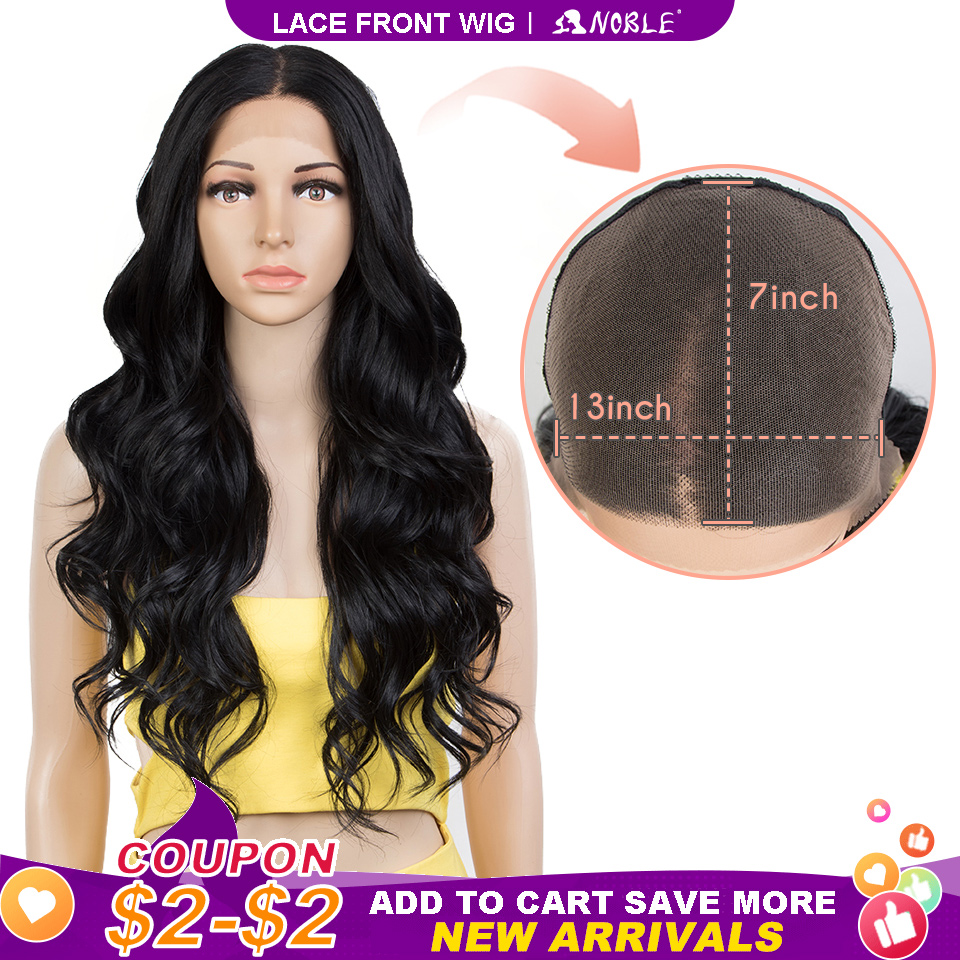 hair Hair Black Noble Synthetic 26 13x7 Wavy Full 30Inch Part Blonde s For Women Wig