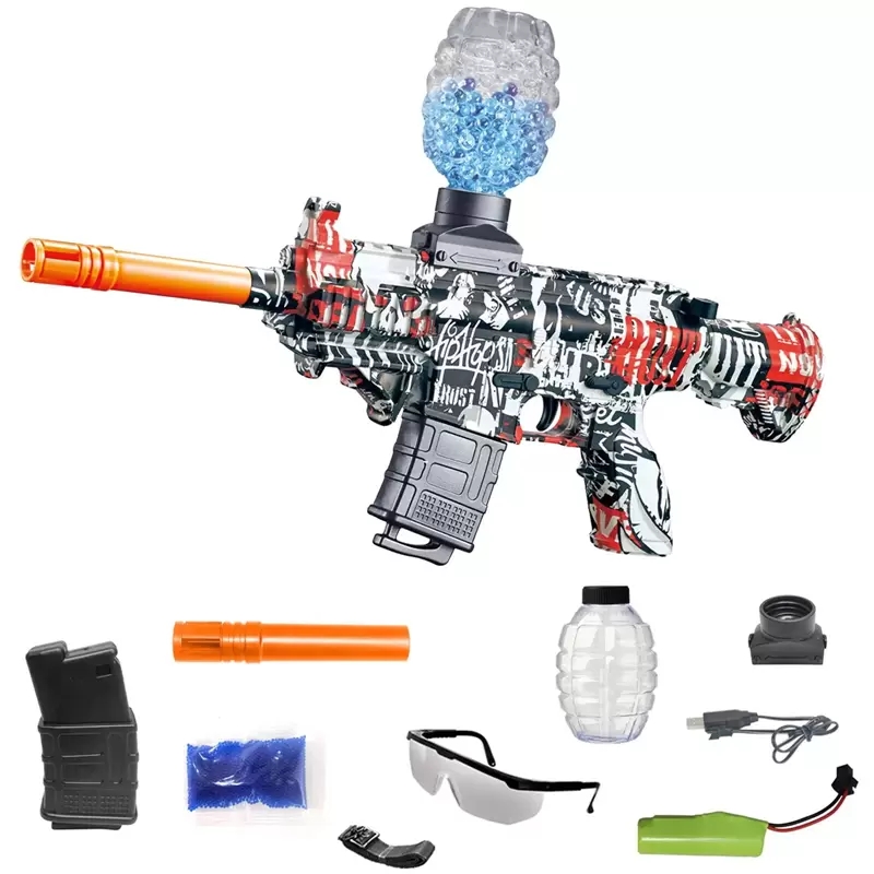 By Sea MP5 Electric Gel Ball Blaster Toy Eco-Friendly Water Ball Gun Beads Bullets Pistol Outdoor Games Toys
