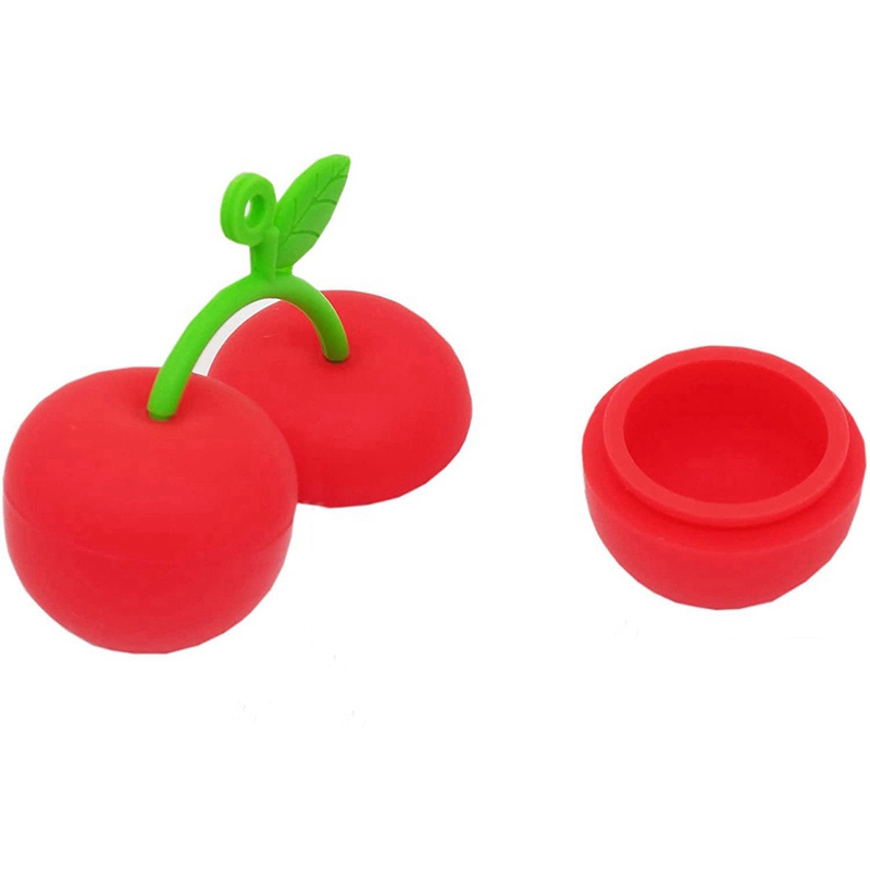 Fumar colorido colorido anti-basting silicone cherry estilo 10ml recipiente de cera