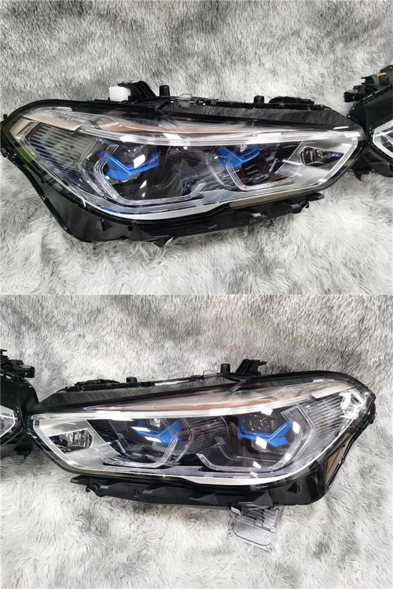 Luzes do carro para bmw x5 g05 led farol lente do projetor 20 19-2022 g06 led drl x6 sinal da lâmpada principal acessórios automotivos