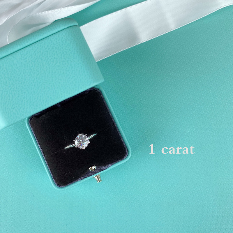 Anello di design di lusso da donna, proposta di anello con pietra preziosa singola, regalo incontri sociali, bellissimo buono296Y