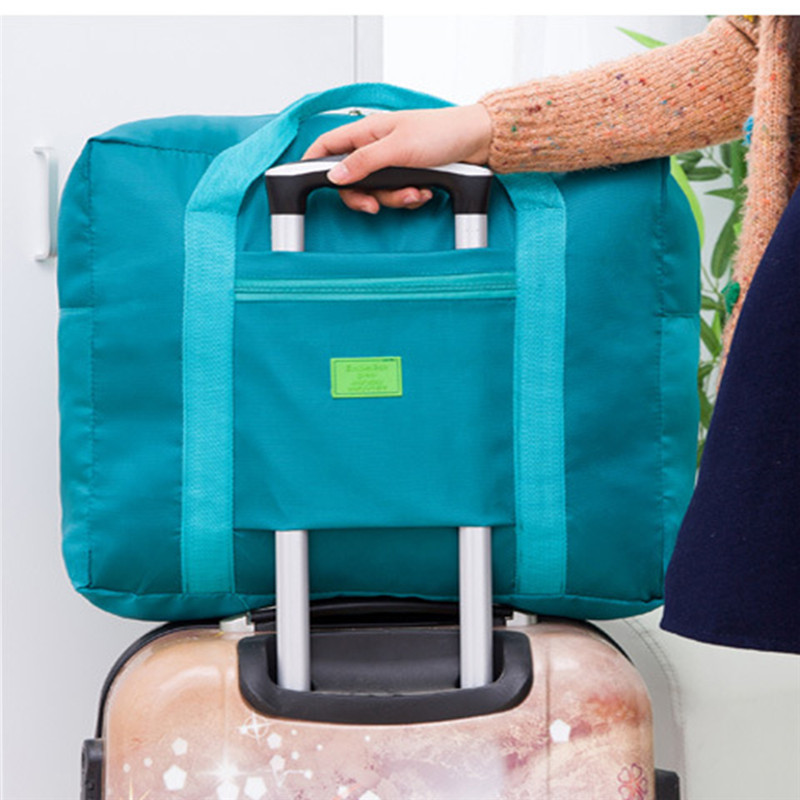 Plunjezakken draagbare multi -functie vouwen reizen nylon waterdichte grote capaciteit hand bagage zakelijke reis reizen L221105