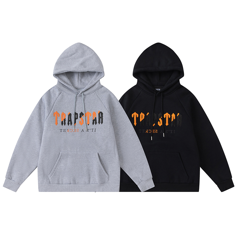 Trapstar hoodie men hoodie Tracksuit Brand letter Printed Sportswear Men Warm Hoodie Sweatshirts US Size S-XL