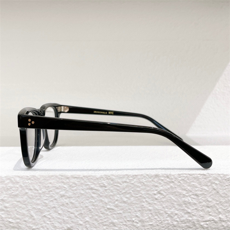 Optical Eyeglasses For Men Women Retro DUDEL Style Anti-Blue Square Full Frame Glasses Light Lens With Box