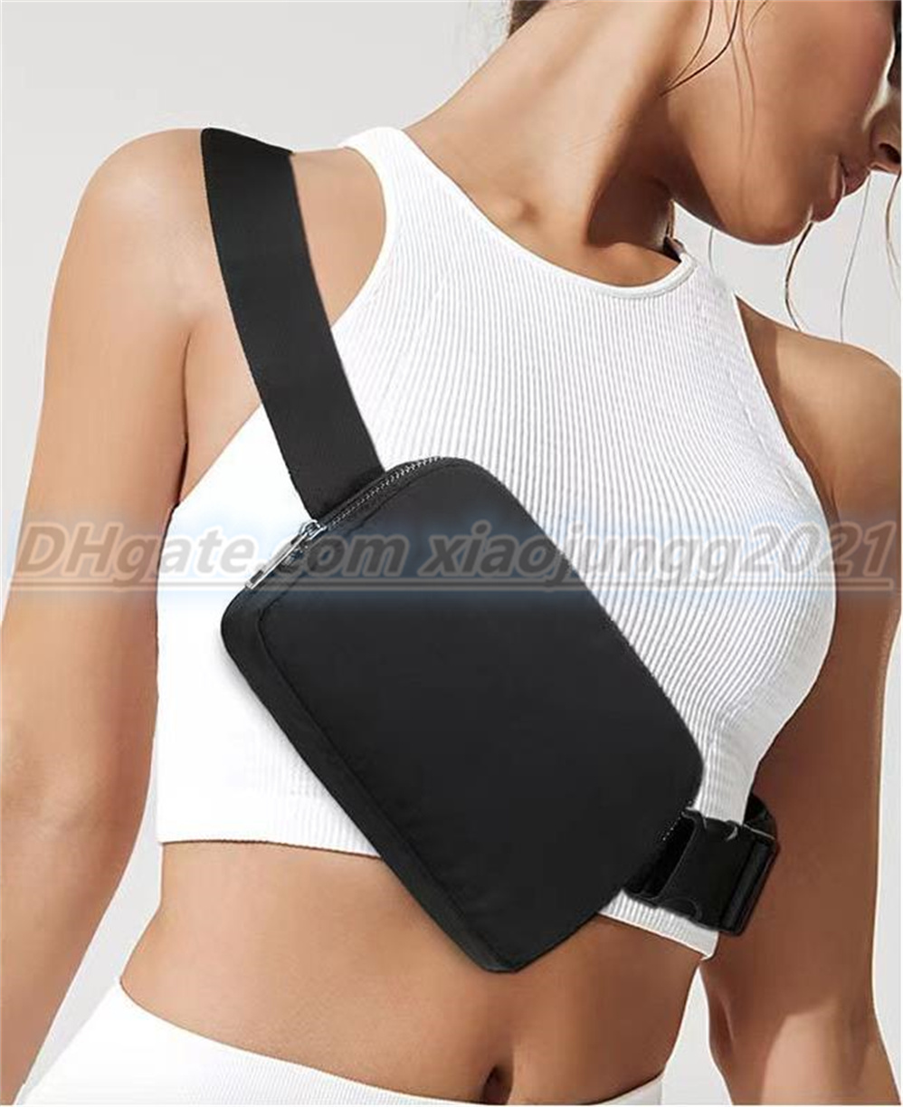 High Luxury belt Bags lulu fanny pack designer bum chest yoga bags bumbagS Nylon Womens men Shoulder Cross body Waist Bag sling fashion Wallet Handbag