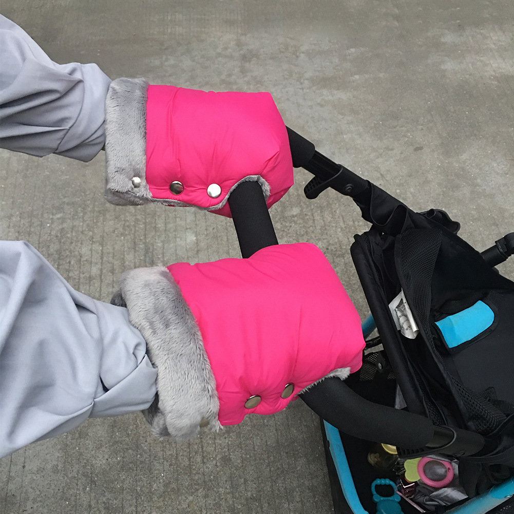 Poussette bébé accessoires de mode gants chauds neige gants hydrofuges mitaines