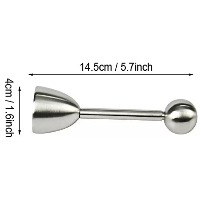 Stainless Steel Egg Shell Opener Eggs Topper Cutter Shell Opener Metal Boiled Raw Egg Open Tools Creative Kitchen Egg Tools