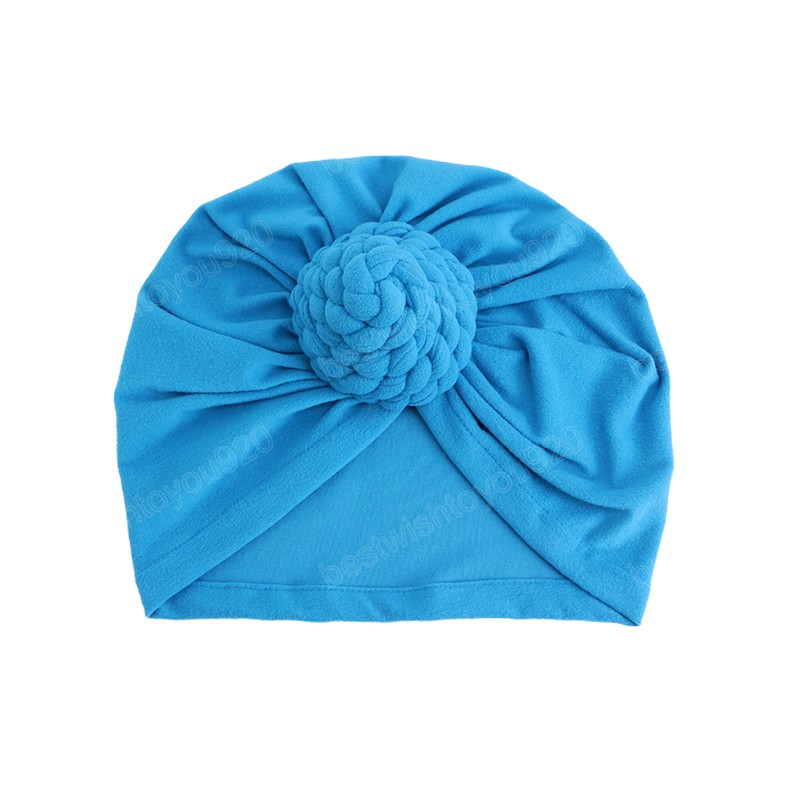 Capo turbante intrecciato Turban Headwrap Solid Colore Hijabs musulmano donne Accessori capelli che chiomiche la cura dei capelli