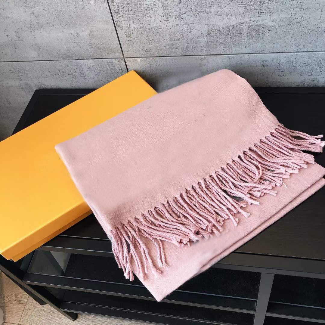 2022 New Women v Scarf Cashmere Pashmina Shawls Tassel Hijab Head Laps Femme Thick Winter Scarves Bandana Tassel Foulard Bufanda7367669