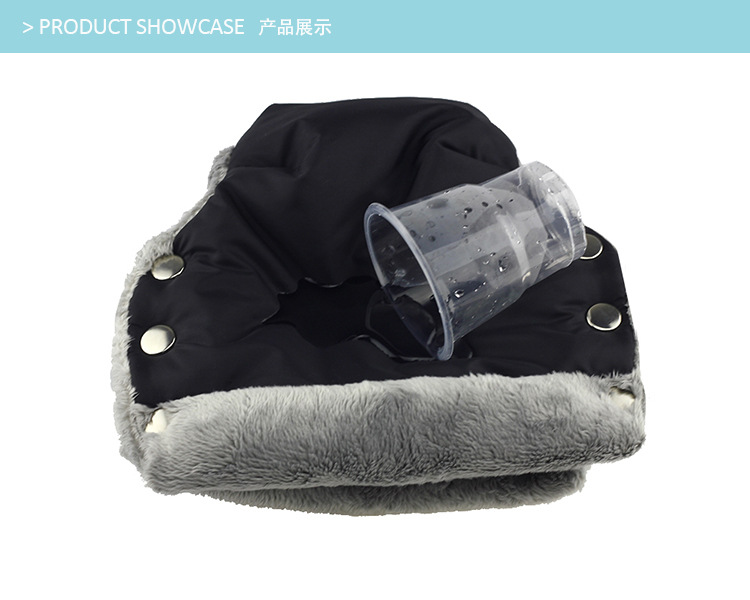 Cochecito de bebé Accesorios de moda guantes Cálido Nieve Guantes repelentes al agua Manoplas