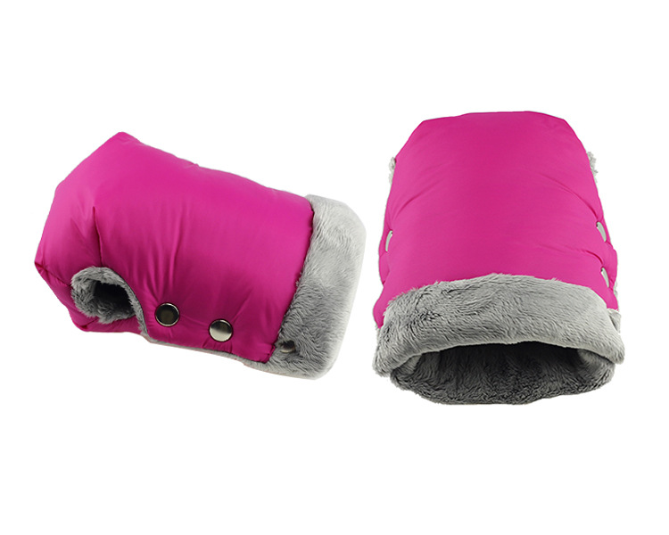 Cochecito de bebé Accesorios de moda guantes Cálido Nieve Guantes repelentes al agua Manoplas