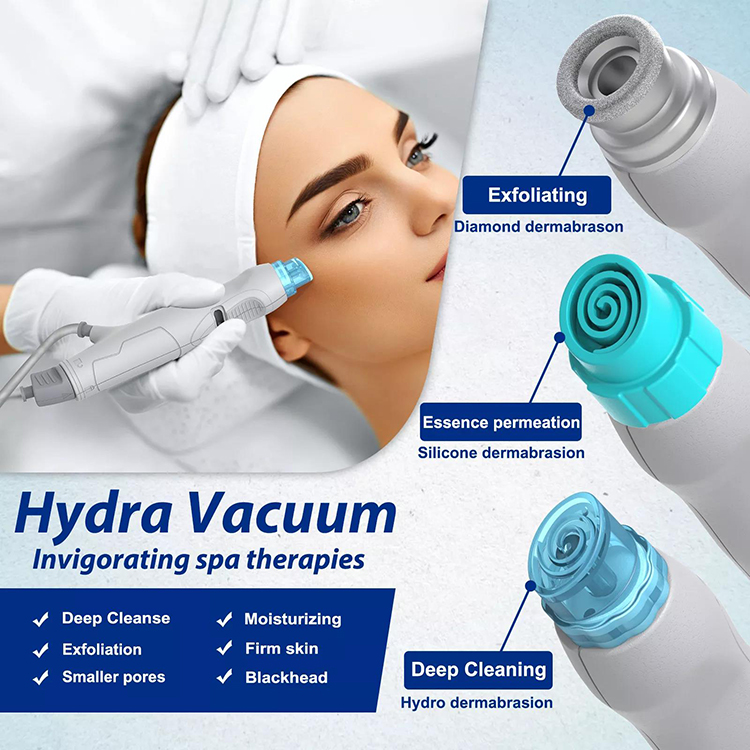 Professional hidrofacial microdermabrasion beauty salon equipment hydrofaci hydra dermabrasion facial skin care machine