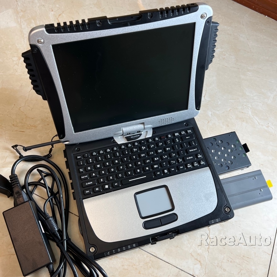 Vcm2 Full Chip diagnostic scanner tool ford IDS V120 SSD laptop cf19 toughbook touch screen Computer full set ready to use