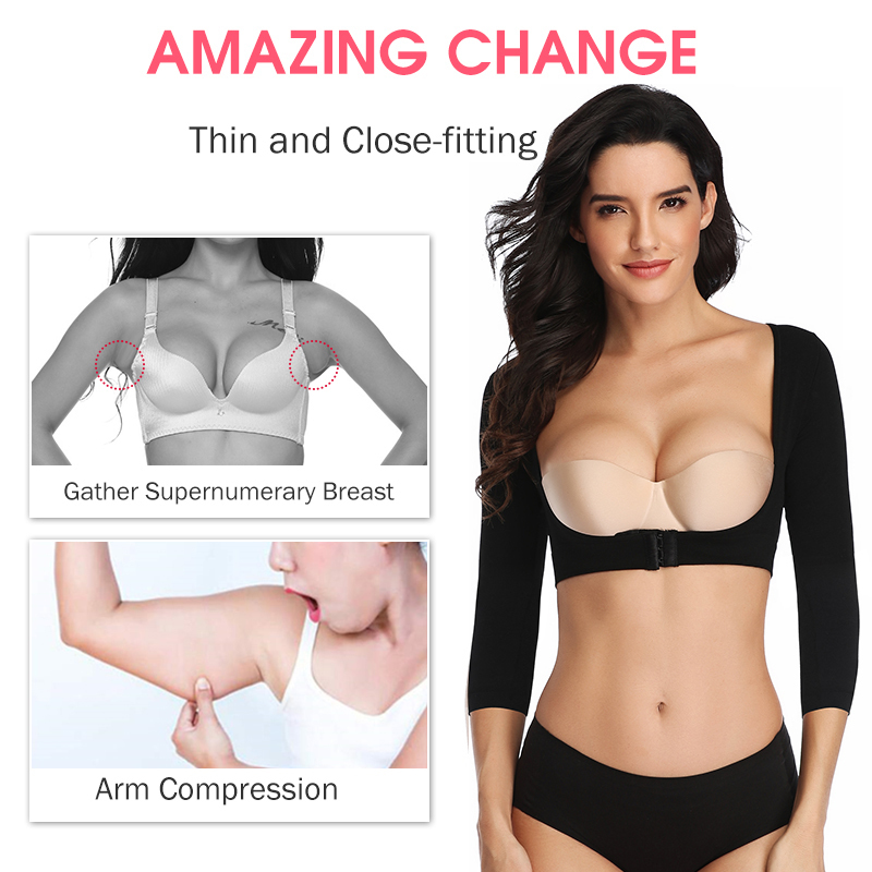 ARM Shaper Post Post Allymer Alive Sweves Compression Courctor Tops Shappewear for Women Slimming Stest 2210134937857