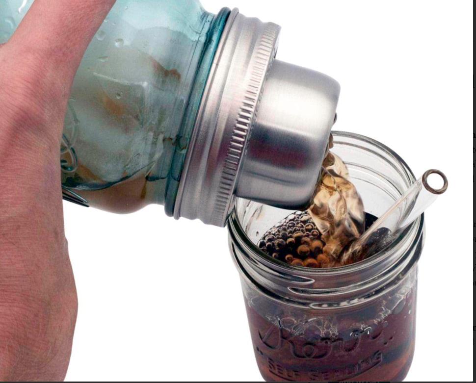 New Mason Jar Shaker Deckel Edelstahl Deckung für normal