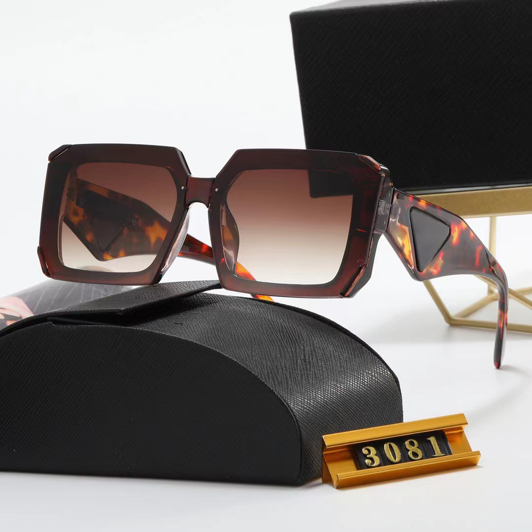 Designer-Sonnenbrille für Damen, Herren, Sonnenbrille, UV400, Sonnenblende, Augenschutz, Strahlenschutz, Straßenmode, Strand, mit Box AA252x