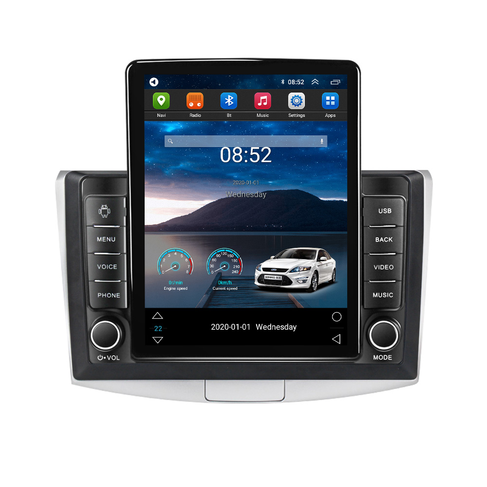 カーDVDマルチメディアプレーヤー2 DIN CARPLAY ANDROID AUTO CAR RADIO FOR VW VOLKSWAGEN PASSAT B6 B7 CC 2010-2015 Tesla Style GPS 2DIN BT