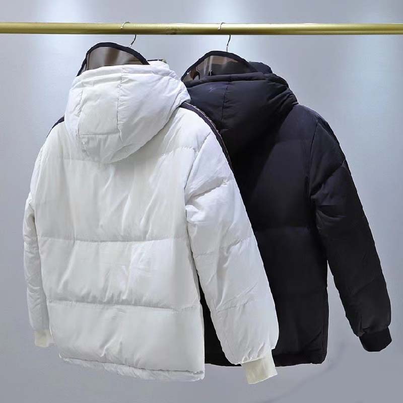 Men`s Jacket Parka Down Men Women Classic Casual Down Coats Outdoor Feather Winter Homme Unisex Coat Outerwear Detachable hat Windproof and warm