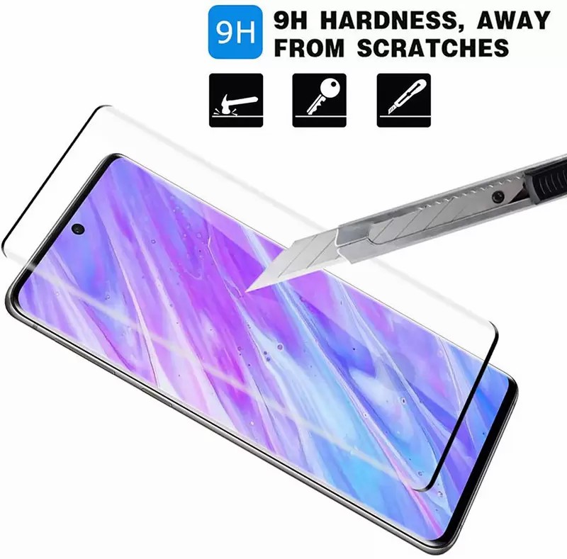 Dla Samsung Telefon Ochrona ekranu telefonu 3D Zakrzywiona krawędzi klej temperowany szkło wysokiej jakości s22 S20 S10 S10 S8 Plus Uwaga 20 Ultra 10 9 8 Przyjazna dla pakietu detalicznego