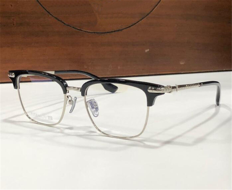 Ny modedesign cat eye titan ram optiska glasögon 8148 retro enkel och mångsidig stil med box kan göra receptbelagda linser