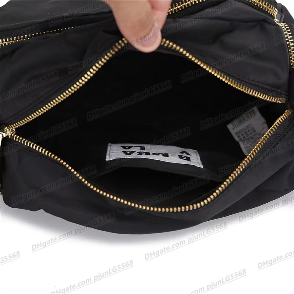 Najlepsze designerskie torby na ramiona damskie krawat moda luksusowy nylon crossbody pasek lampy błyskowej wielokolorowe torebki wieczorne torebki