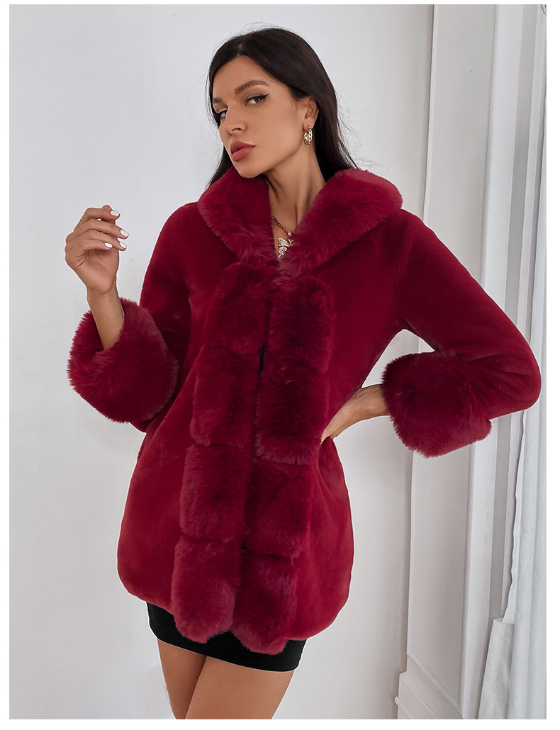 women fur coat