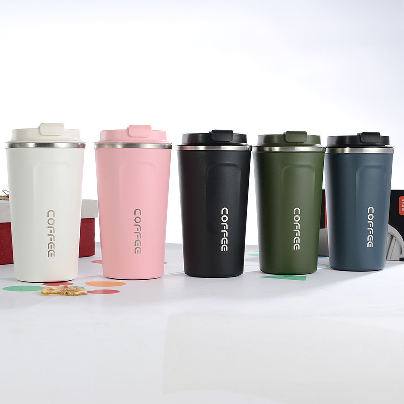 زجاجات المياه الفولاذ المقاوم للصدأ القدح 12oz 18oz thermo لتناول القهوة المعزولة copo copo termico caneca termica tasse cafe termo 221025