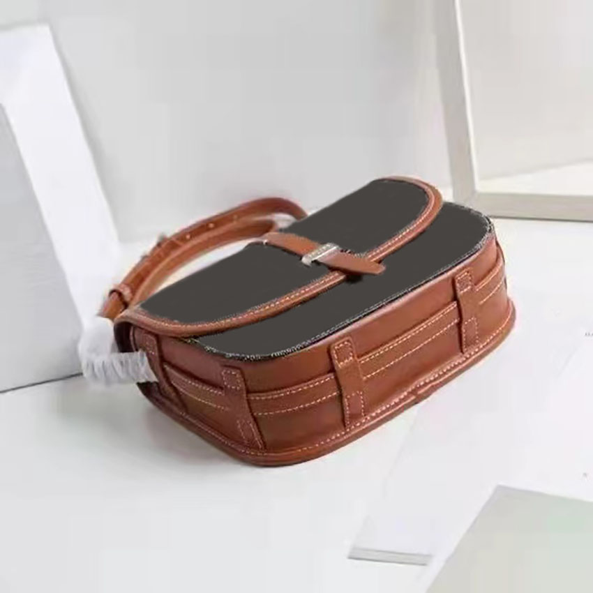 Postman Tassen Wallets kaarthouder envelop Crossbody munten Munten mannen drukken echte lederen flip schoudertassen Purse Handtas Designer Bag Belvedere Messenger