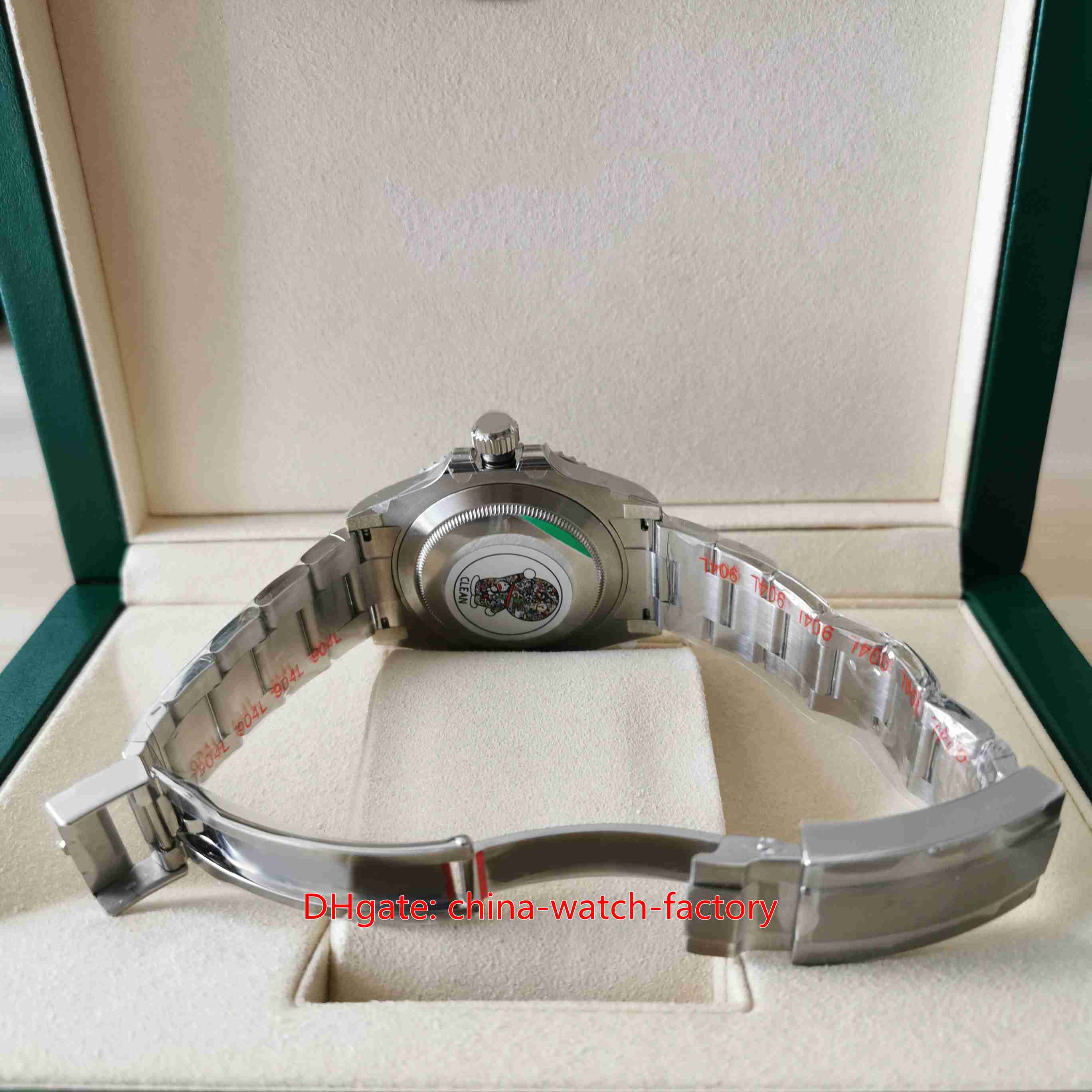 CLEAN Factory Mens Watch Super Quality 41mm 126610 126610LV Green Ceramic Bezel Watches 904L Steel CAL 3235 Mechanical Movement Au290c