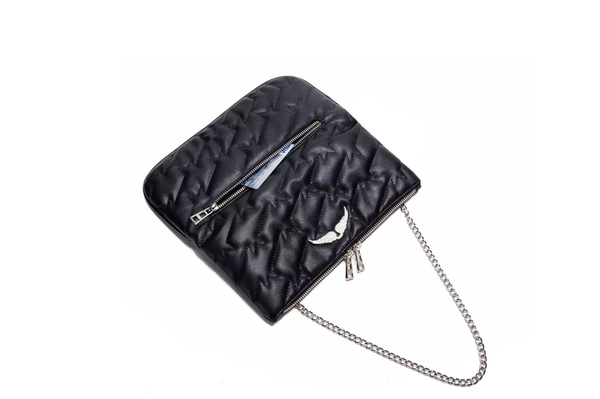 Highquality Luxury genuine leathers Handbag bag Ladies Hand Messenger Bag Women Shoulder Leather Crossbody Chain Womens Cosmetic Bags Purses