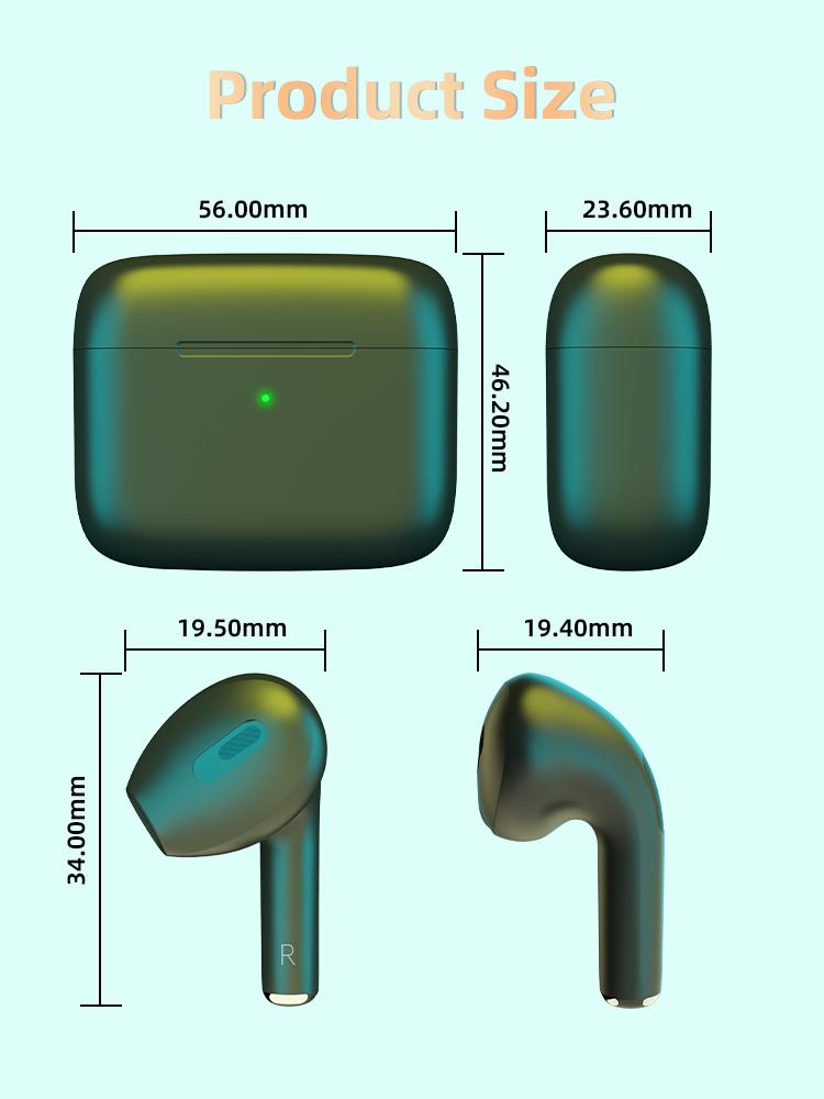Wireless Bluetooth Patent TWS Earphone Magic Window Headphone Smart Touch Earphones Earbuds In ear type C Charging Port Headset XY-9