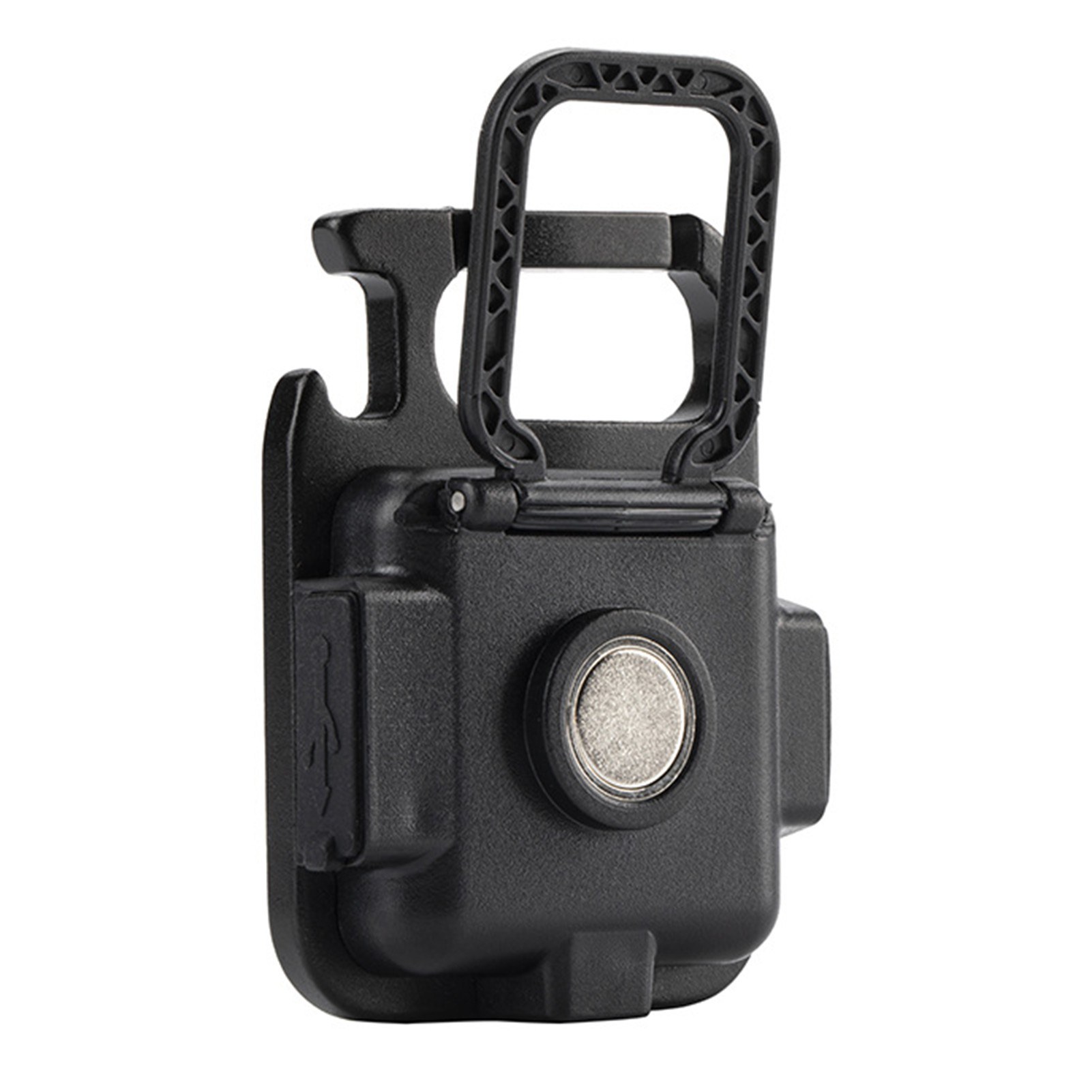 Mini Portable Keychain Light COB Light Source Camping Lantern Strong Magnet Hook Lock protable torch lighting4422629