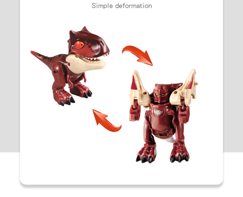 Lepin Technic Building Blocks Dinosaur World Transformer Toys Animation Tyrannosaurus Rex Simulation Model Intelligent Assembled Toys Christmas Presents To Kid 3-5